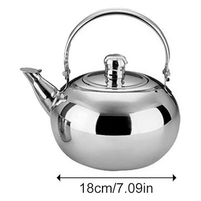 Stainless Steel Stovetop Tea Kettle Portable Kettle Mountaineering