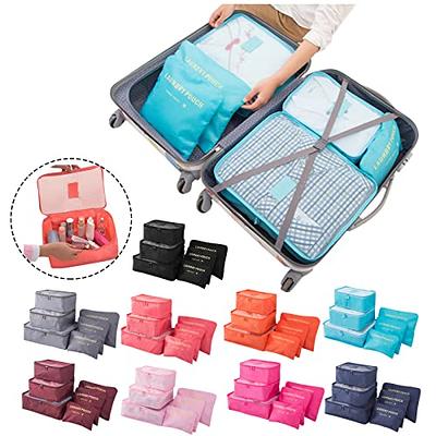 6pcs/Set Travel Storage Bag for Clothes Luggage Packing Cube