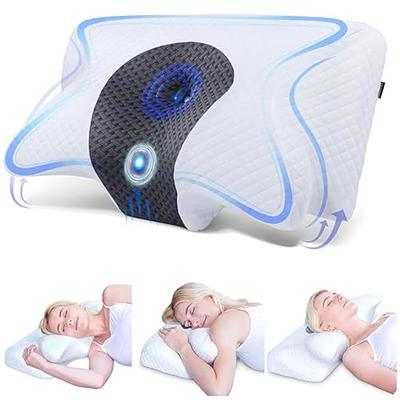 CUZEP Clieey Side Back Stomach Sleeper Pillows Anti Wrinkle Aging