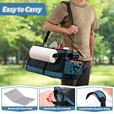 Lorbro Grill Caddy, BBQ Caddy with Paper Towel Holder, Utensil Caddy with  Condiment Pocket, Collapsible Picnic Basket Camping Gear Must Haves for  Outdoor, Gift, Grilling Tool, Barbecue, RV - Yahoo Shopping