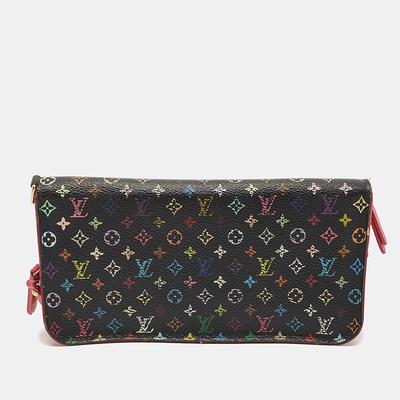 WGACA Louis Vuitton Monogram Flore Compact Wallet - Brown