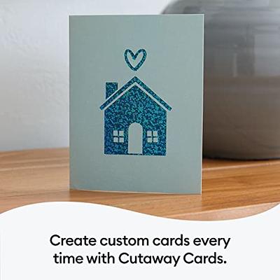 Cricut Joy Cutaway Cards Double Spring Rain with Joy Card Mat Bundle