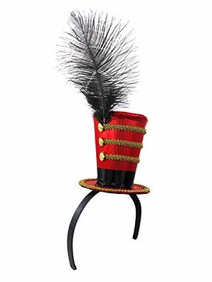 Drum Band Hat Toy Soldier Hat Costume Headband Kids Nutcracker Hat  Accessories