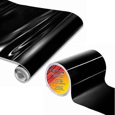 Spurtar Gloss Black Vinyl Wrap Tape 4 Inch x 20ft + 1ft X 5ft Air-Release  Glossy Black Car Wrap Adhesive Film Automotive Vinyl Wraps Black Wrap for  Cars - Yahoo Shopping