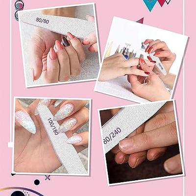 10Pcs Professional Nail File 80/100 Grit Acrylic Nail Files and Buffers,Nail  File Buffer Block with Double Sides Designed Disposable Nail Files Manicure  Tools for Nail Art Care : Amazon.in: Beauty