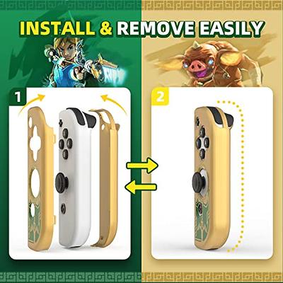  IINE Joy-con PC Cover Compatible with Nintendo Switch,  Anti-Slip Hard Shell Game Themed Joy-Con Case, Joy-con Accessory Skin  Protective Cover : Video Games