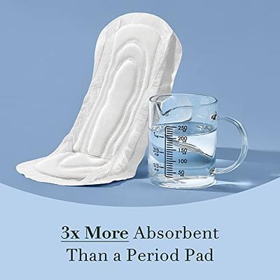 Rael Incontinence Pads for Women, Organic Cotton Cover - Postpartum  Essential, Heavy Absorbency, Bladder Leak Control, 4 Layer Core with Leak  Guard Technology, Long Length (Moderate, 30 Count) - Yahoo Shopping