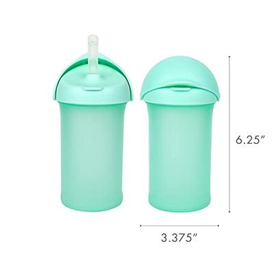 Evorie Tritan Weighted Straw Sippy Cup with Handles for Baby and Toddlers 6  months up, 7 Oz Soft Silicone Straw first Infant Training Water Bottle  (Daydream) - Yahoo Shopping