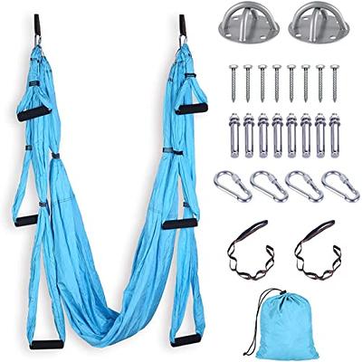 Aerial Yoga Swing Full Set Yoga Hammock Trapeze Extension Antigravity  Ceiling Hanging Yoga Sling Inversion Exercises Tool