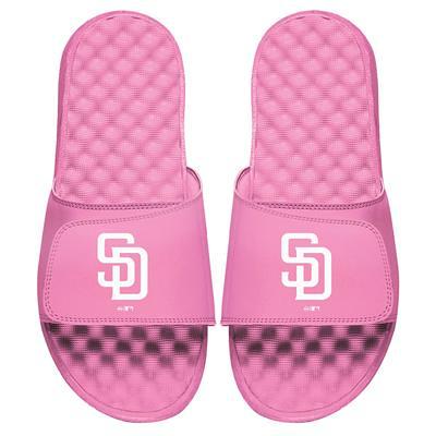 Women's FOCO San Francisco 49ers Script Wordmark Slide Sandals