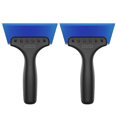 MR.SIGA Small Squeegee for Tile, Glass, Mirror, Shower, Window Tint Squeegee  for Car, 2 in 1 Mini Glass Squeegee with Built in Ice Ripper, 5 inch Blade,  2 Pack - Yahoo Shopping