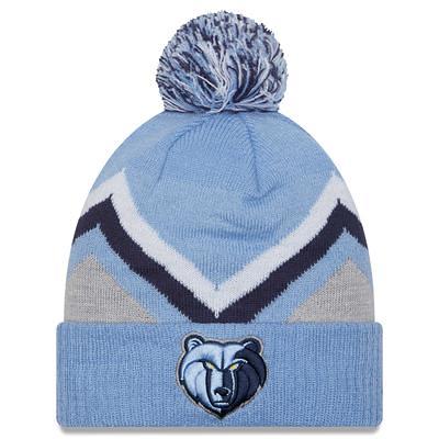 New Era Men's Chicago Bears Heather Grey Pom Knit Beanie