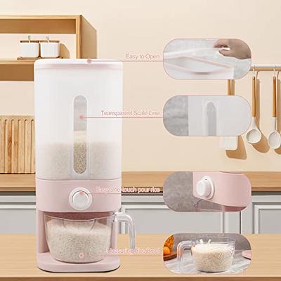 Salt Box Dispenser With Measuring Spoon And Airtight Lid For