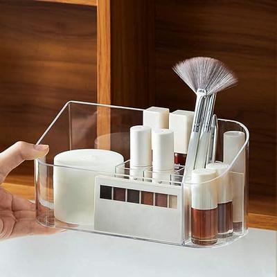 LINFIDITE Makeup Organizer Tray Bathroom Cabinet Cosmetic Storage