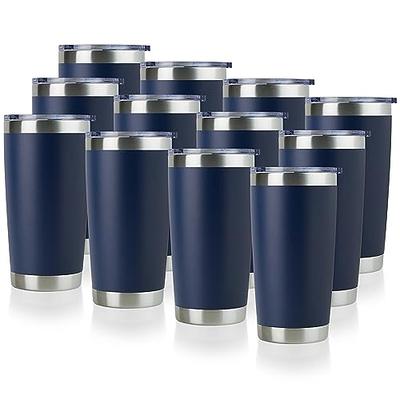 DOMICARE 30 oz Tumbler with Lid and Straw, Stainless Steel Tumblers Bulk,  Insulated Vacuum Double Wall Coffee Travel Mug, Stainless Steel 8 Pack -  Yahoo Shopping