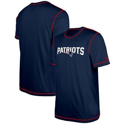 New England Patriots New Era Combine Authentic Split Line Long Sleeve T- Shirt - Navy