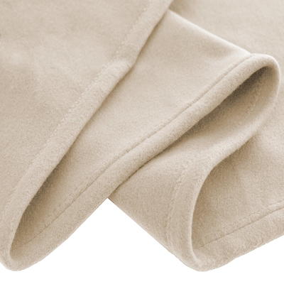 JML Bedding Sherpa Fleece Blanket Twin,Grey Warm Reversible Plush