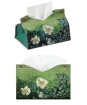 Tissue Box Cover, Decorative Tissue Box Holder, Car Tissue Holder, Tissue  Holder for Bathroom, Night Stands, Tabletop, Car - Yahoo Shopping