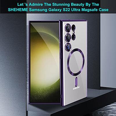 Ultra Thin Square Transparent Camera Lens Film With Magsafe, Wireless  Charging, And Shockproof Cover Phone Cover For S22 S22 Plus/S23 Ultra From  Mxin001, $1.67