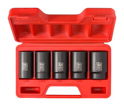 TEKTON 1/2 Inch Drive External Star Impact Socket Set, 9-Piece