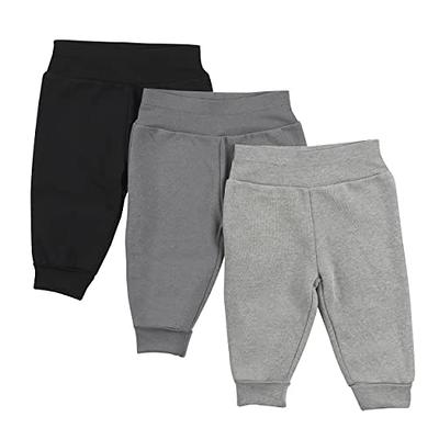 Boys' Stretch Straight Fit Woven Pull-on Pants - Cat & Jack™ Black