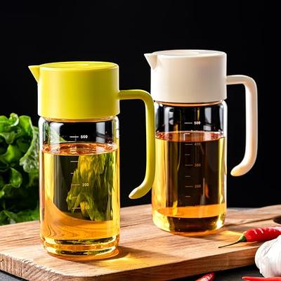 Zuutii Olive Oil Dispenser, Drip Free Spout Oil Dispenser Bottle