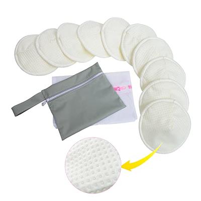 OOPIEZ Non Slip Reusable Bamboo Breasfeeding Nursing Pads 10 Organic  Washable Breast Pads 3 Layer+Washing Bags and Travel Storage Bag Nipple Pads  for Milk Leaking 3.93 - Yahoo Shopping