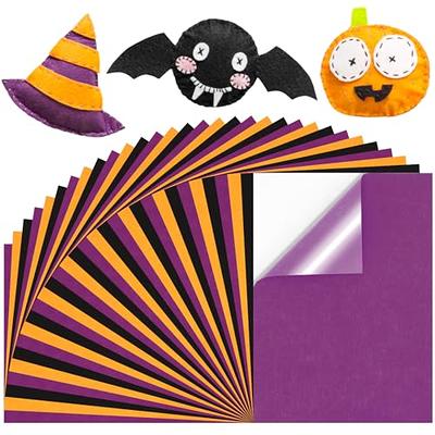 Set of 5 Felt Sheets, Stiff Felt Sheets, 12x9 Inches Felt Sheets, Various  Colors Felt Sheets, Scrapbooking, Craft Supplies, Kids Craft 