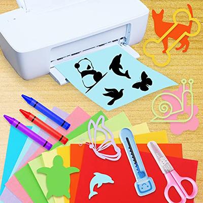 200 Sheets 20 Colors Colored Paper A4 Printer Paper Copy Paper Folding  Paper Stationery Paper Craft Origami Paper for DIY Handmade Kids Art Craft  8 X