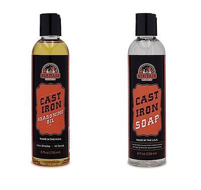 Culina Cast Iron Soap Set, Conditioning Oil