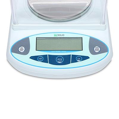 CGOLDENWALL Lab Scale 0.001g Laboratory Analytical Balance Digital Jewelry  Weighing Scale 1mg Precision Electronic Scientific Scale Calibrated 110V