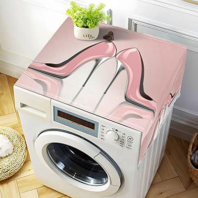 Washer and Dryer Covers for the Top, Magnet Non-slip Washing