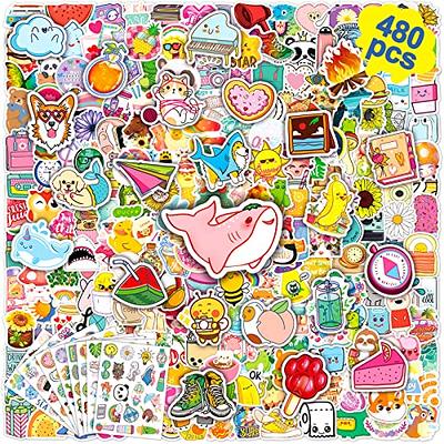 480 PCS Water Bottle Stickers for Kids, Cute Stickers for Adults