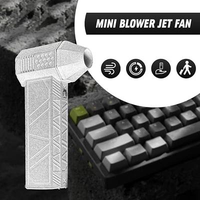 FIALAME Jet Dry Mini Blower, 110000 RPM Portable Mini Jet Blower,Air Blower  Super Jet Fan,Cordless Turbo Powered Mini Jet Fan Blower,Jet Dry Blower