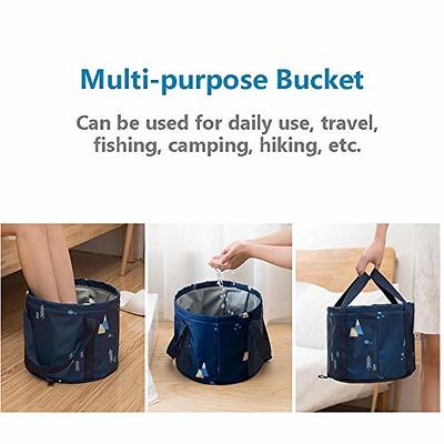 Luxtude Collapsible Bucket with Handle, Lightweight Folding Water Container  5 Gallon (20L), Portable Collapsible Bucket for Fishing, Camping, Hiking,  Backpacking, Outdoor Survival, Car Washing - Yahoo Shopping