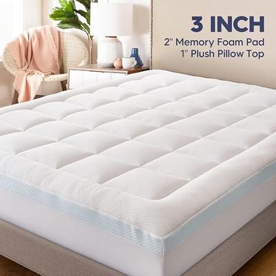 ELEMUSE Dual Layer 3 Inch Memory Foam Mattress Topper Full, 2 Inch Cooling  Gel Memory Foam Plus 1 Inch Pillow Top Cover, Rayon Made from Bamboo  Fabric, Comfort Support Back Pain Relief - Yahoo Shopping