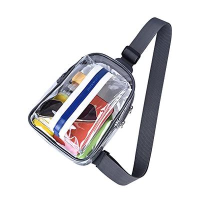 Paxiland Clear Backpack Small Stadium Approved for Women Clear Bag for Work  Travel Concert Sports Grey-m