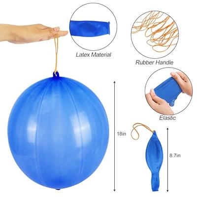 RUBFAC 12 Punch Balloons Punching Balloon Heavy Duty Party Favors For Kids,  Bounce Balloons with Rubber Band Handle for Birthday Party - Yahoo Shopping