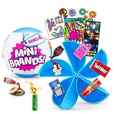  5 Surprise Mini Brands Series 3 Collector's Kit -   Exclusive Mystery Capsule Real Miniature Brands by Zuru (3 Capsules + 1  Case),Multi : Toys & Games