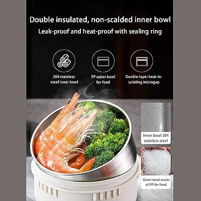 Insulated Lunch Container Hot Food Jar - Nomeca 16Oz Thermos for Hot Food  Stainless Vacuum Thermal Bento Lunch Box Soup Containers Wide Mouth with