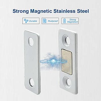 Magnetic Door Catch Magnets with Adhesive Backing Cabinet Magnets Thin Flat  Furniture Catch Adhesive Door Latch (16 Pack White) - Yahoo Shopping