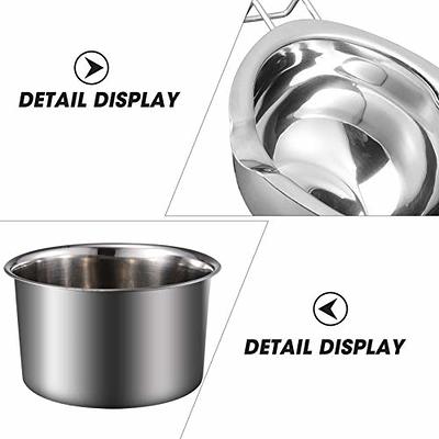 304 Stainless Steel Double Boiler For Candle Making, Melting Pot For  Butter, Chocolate, Candy, Cheese, Caramel, 600ml