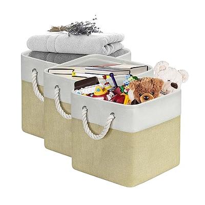 KITCSTI Storage Baskets for Organizing Fabric Organizer Bins Cubes