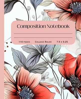 Coquette Journal: Aesthetic, Notebook for School, Blank Lined Notebook for  Journaling and Writing, College Ruled, Composition Notebook, Pink