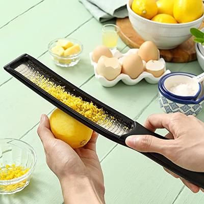 Spring Chef Premium Handheld Zester/Fine Grater & Stainless Steel Potato  Masher and Vegetable Swivel Peeler Set - 2 Product Bundle - Black - Yahoo  Shopping