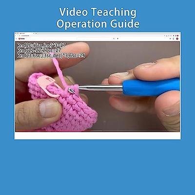 Pnytty Crochet Kits for Beginners Adults, Crochet Starters Kit with  Step-by-Step Video Tutorials,Easy Complete Craft Kniting Kit with Crochet  Hooks