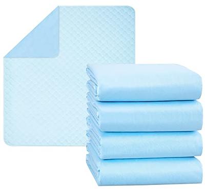 (Pack of 2) Bed Pads Washable Waterproof 34 x 36, Reusable Incontinence  Underpads Sheet Protector for Adults, Elderly, Kids, Toddler and Pets,  White