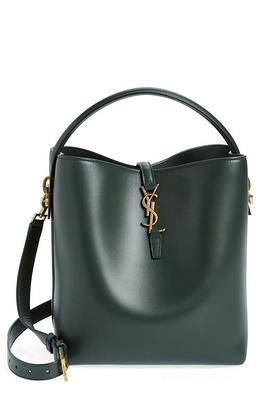 Saint Laurent Le 37 Small Leather Bucket Bag