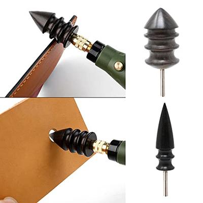 Techinal Leather- Beveler Tool Roughing-Leather Craft Tool Stainless Steel  Head-Leather Tools Practical Leather-Working Tools