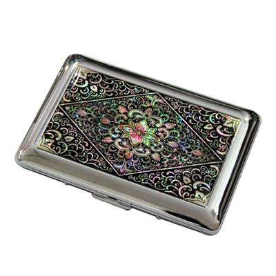 Vintage Cigarette Case, Metal Cigarette Case, Cigarette Case Engrav